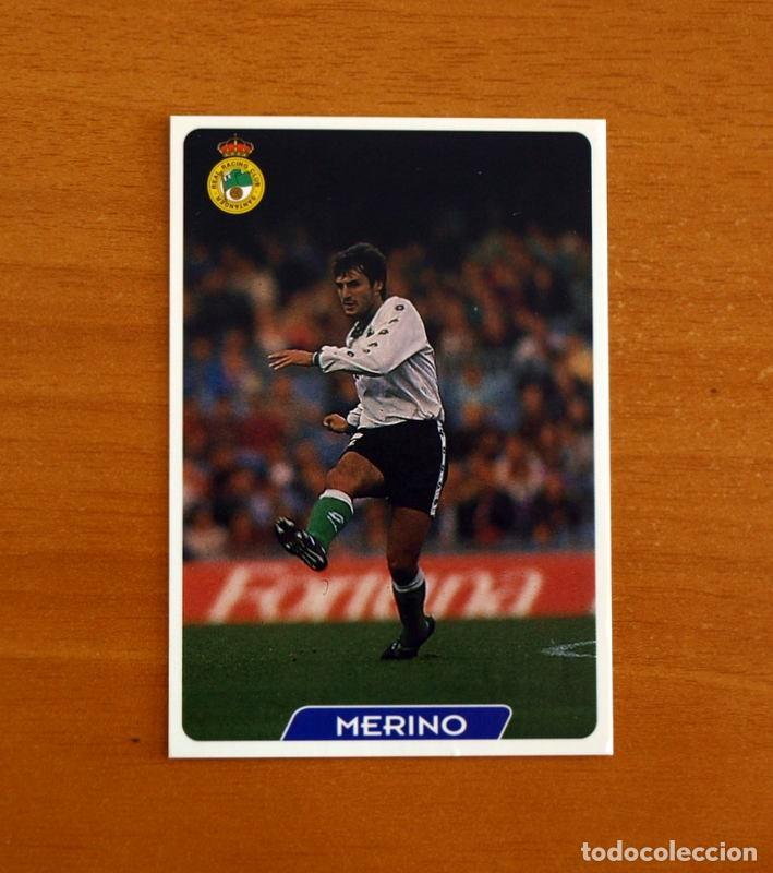 Fu&szlig;ball-Sticker: Racing de Santander - N&ordm; 211 Merino - Las Fichas de la Liga 95-96-1995-1996 Mundicromo