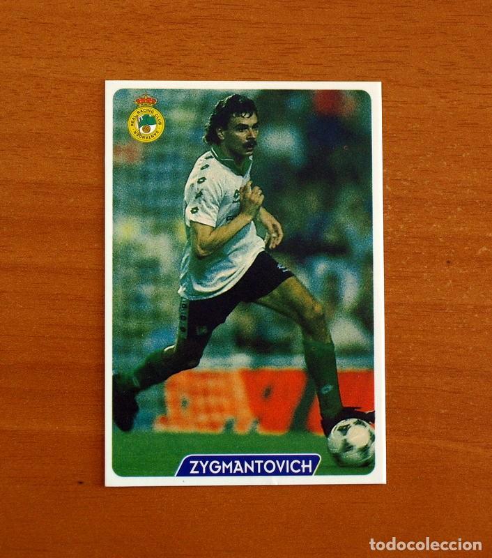 Fu&szlig;ball-Sticker: Racing de Santander - N&ordm; 212 Zygmantovich - Las Fichas de la Liga 95-96-1995-1996 Mundicromo