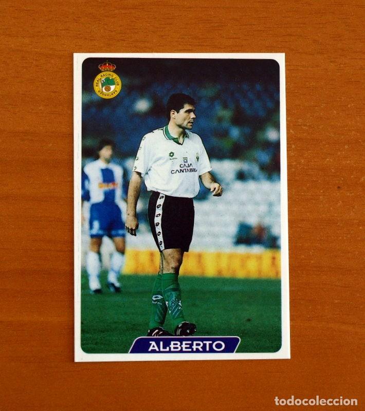 Cromos de f&uacute;tbol: Racing de Santander - N&ordm; 213 Alberto - Las Fichas de la Liga 95-96-1995-1996 Mundicromo