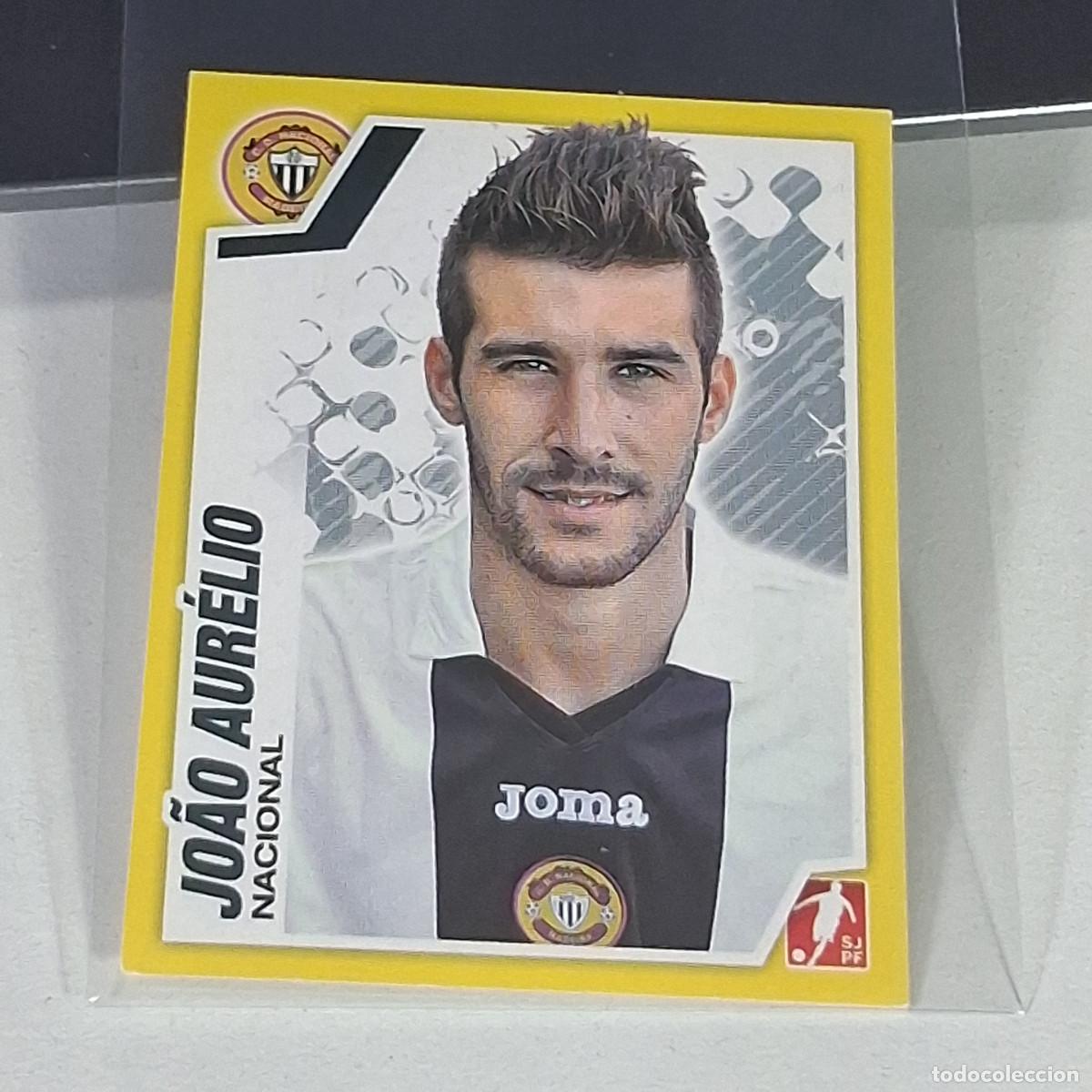 Cromos de f&uacute;tbol: B54 144 JOAO AURELIO NACIONAL STICKER CROMO SJPF LIGA NOS PORTUGAL PANINI FUTEBOL 2011-2012 11-12