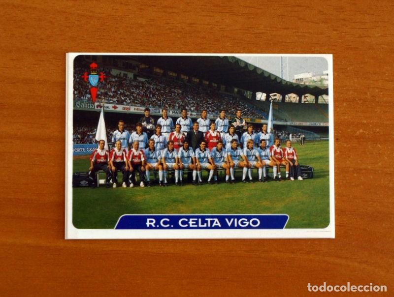 Cromos de f&uacute;tbol: Celta de Vigo - N&ordm; 217 Plantilla-Equipo - Las Fichas de la Liga 95-96-1995-1996 Mundicromo