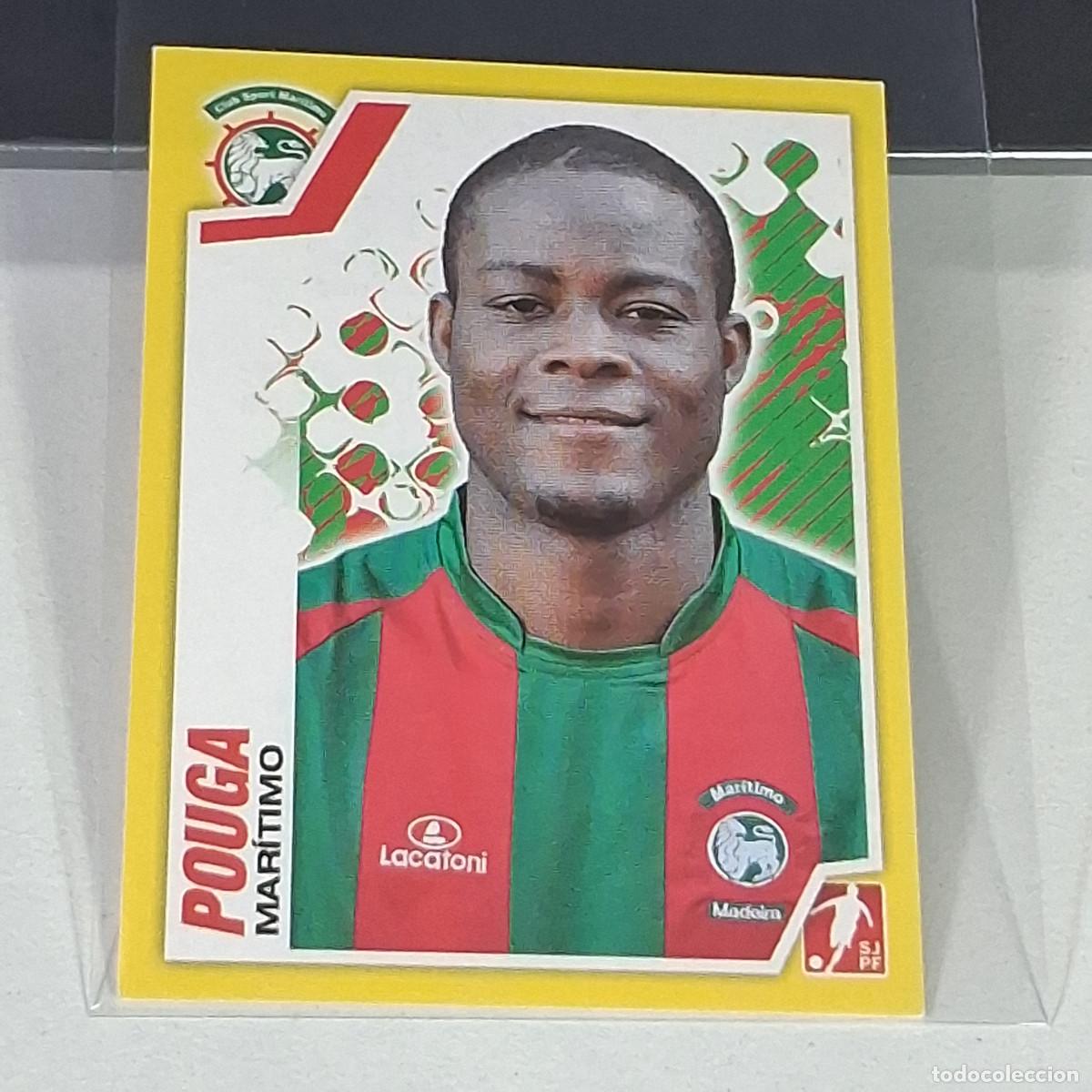 Cromos de f&uacute;tbol: B54 139 POUGA MARITIMO STICKER CROMO SJPF LIGA NOS PORTUGAL PANINI FUTEBOL 2011-2012 11-12
