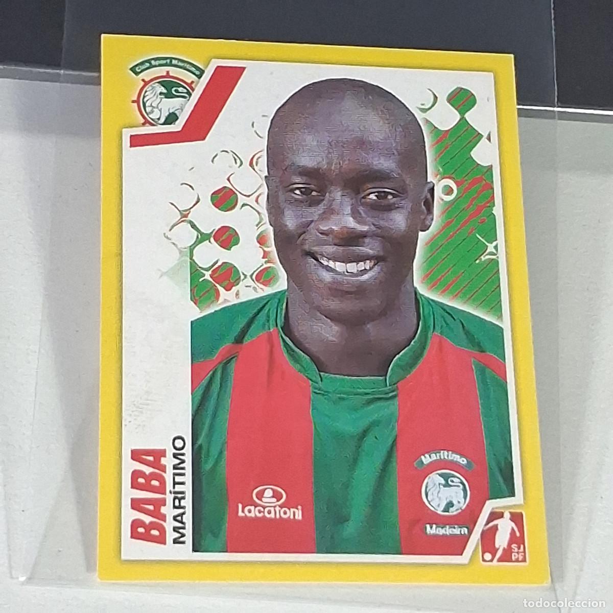 Cromos de f&uacute;tbol: B54 138 BABA MARITIMO STICKER CROMO SJPF LIGA NOS PORTUGAL PANINI FUTEBOL 2011-2012 11-12