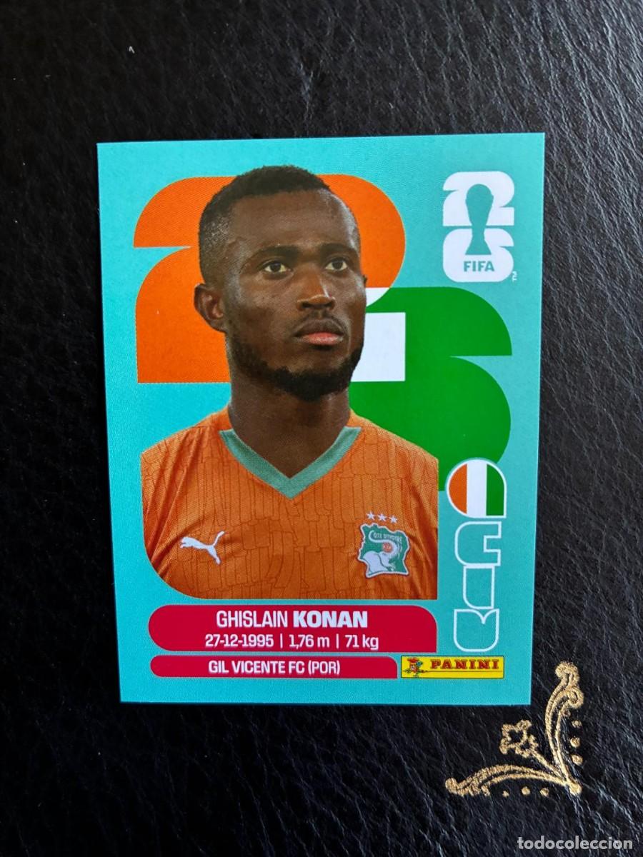 Cromos de f&uacute;tbol: CIV 3 GHISLAIN KONAN CIV3 COSTA DE MARFIL FIFA WORLD CUP MUNDIAL 2026 26 PANINI