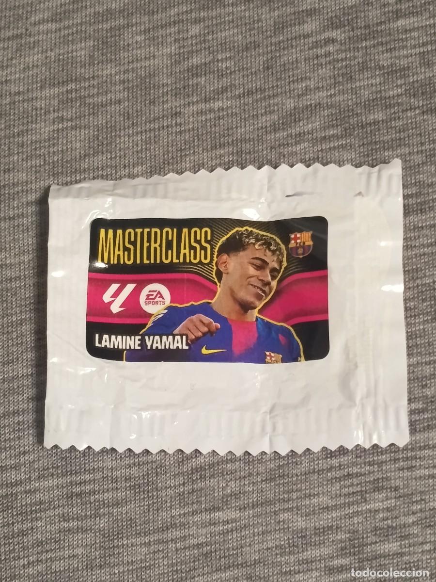 Cromos de f&uacute;tbol: Liga este 26 27 Panini chicle MASTERCLASS LAMINE YAMAL sin pegar