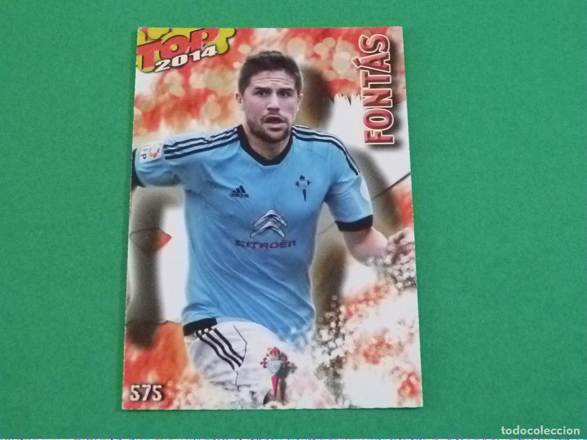 Cromos de f&uacute;tbol: TRADING CARD FUTBOL FONTAS SEVILLA F.C. MATE N&ordm; 575 FICHAS LIGA TOP MUNDICROMO 2013-2014/13-14