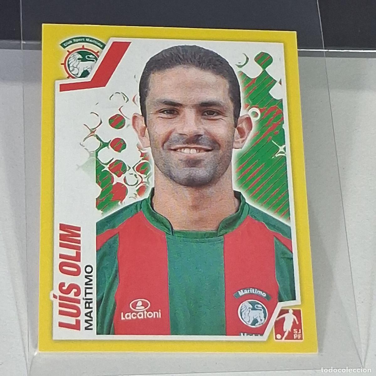 Cromos de f&uacute;tbol: B54 129 LUIS OLIM MARITIMO STICKER CROMO SJPF LIGA NOS PORTUGAL PANINI FUTEBOL 2011-2012 11-12