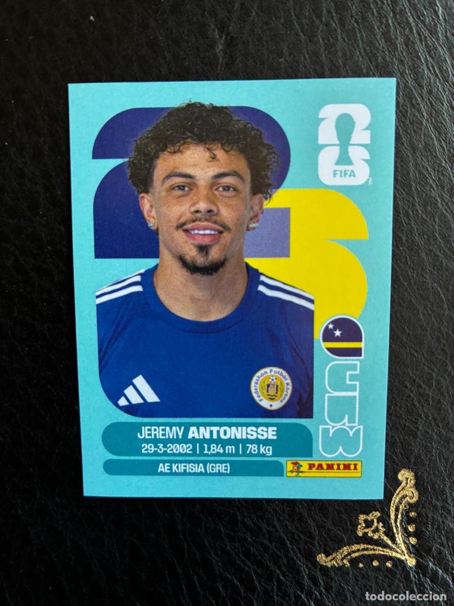 Cromos de f&uacute;tbol: CUW 18 JEREMY ANTONISSE CUW18 CURAZAO CURA&Ccedil;AO FIFA WORLD CUP MUNDIAL 2026 26 PANINI