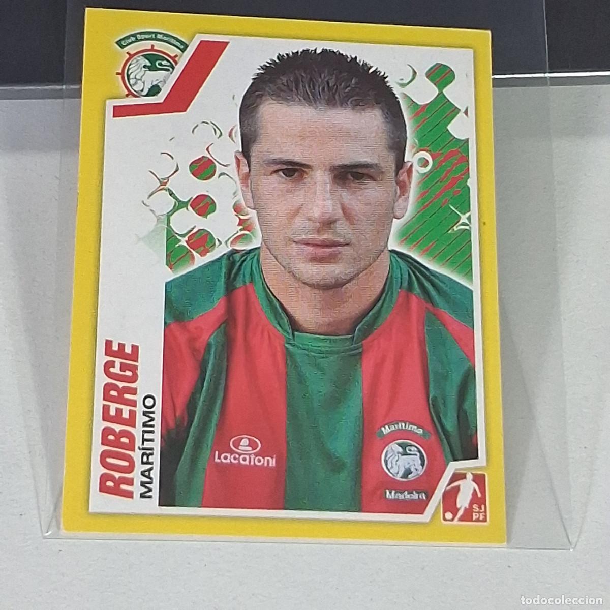 Cromos de f&uacute;tbol: B54 127 ROBERGE MARITIMO STICKER CROMO SJPF LIGA NOS PORTUGAL PANINI FUTEBOL 2011-2012 11-12