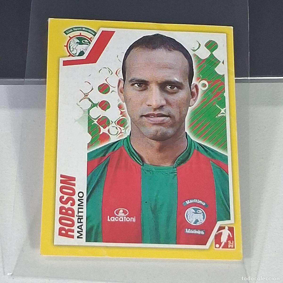 Figurine di Calcio: B54 126 ROBSON MARITIMO STICKER CROMO SJPF LIGA NOS PORTUGAL PANINI FUTEBOL 2011-2012 11-12