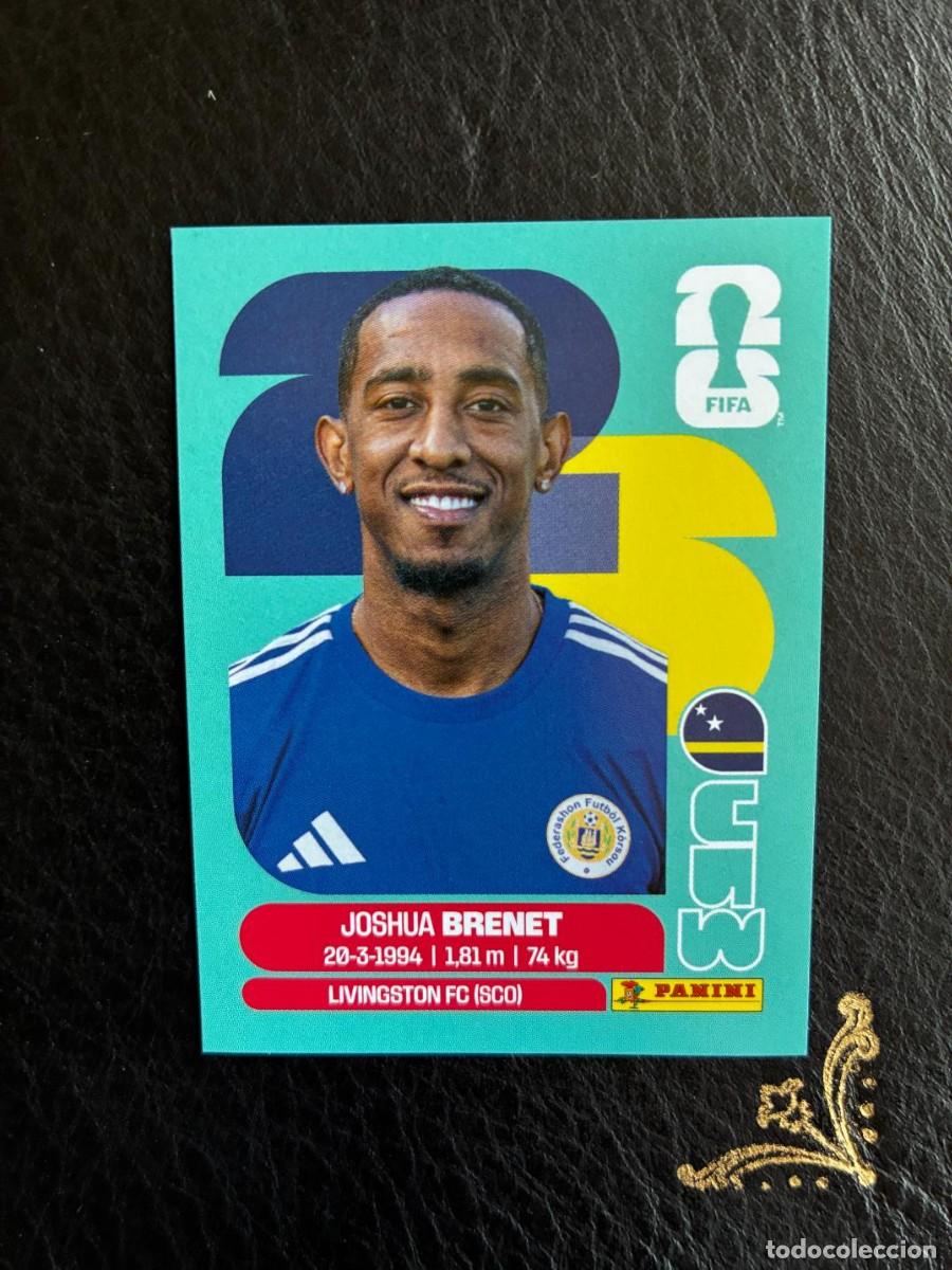 Figurine di Calcio: CUW 6 JOSHUA BRENET CUW6 CURAZAO CURA&Ccedil;AO FIFA WORLD CUP MUNDIAL 2026 26 PANINI