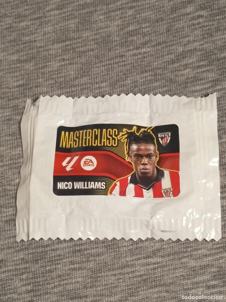 Cromos de f&uacute;tbol: Liga este 26 27 Panini chicle MASTERCLASS NICO WILLIAMS sin pegar