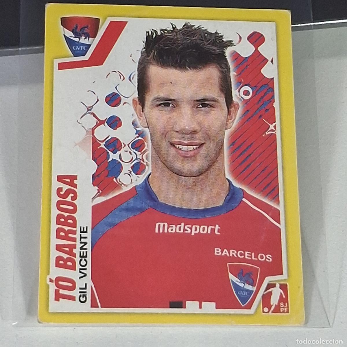Cromos de f&uacute;tbol: B54 114 T&Oacute; BARBOSA GIL VICENTE STICKER CROMO SJPF LIGA NOS PORTUGAL PANINI FUTEBOL 2011-2012 11-12