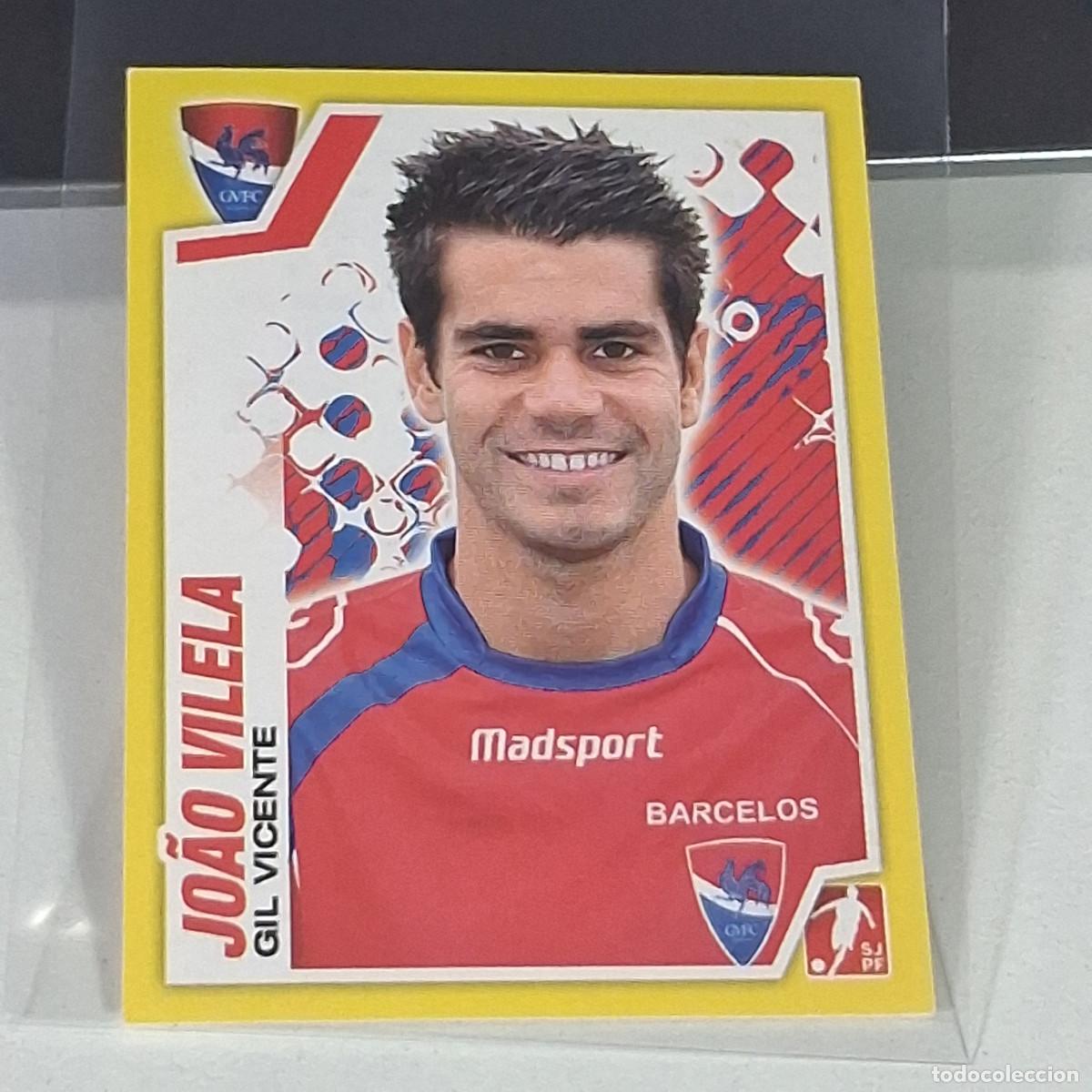 Cromos de f&uacute;tbol: B54 112 JO&Atilde;O VILELA GIL VICENTE STICKER CROMO SJPF LIGA NOS PORTUGAL PANINI FUTEBOL 2011-2012 11-12