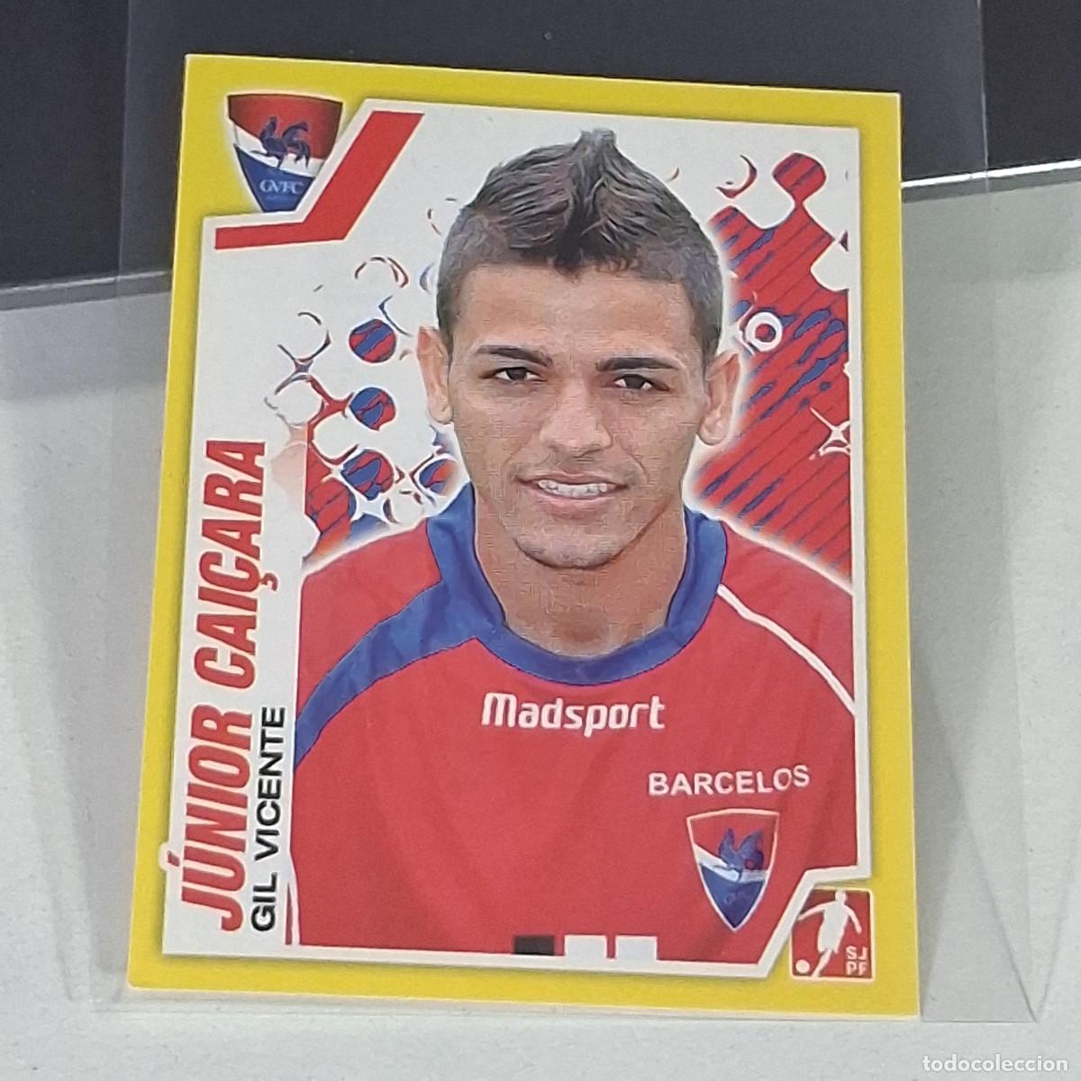 Cromos de f&uacute;tbol: B54 108 JUNIOR CAI&Ccedil;ARA GIL VICENTE STICKER SJPF LIGA NOS PORTUGAL PANINI FUTEBOL 2011-2012 11-12