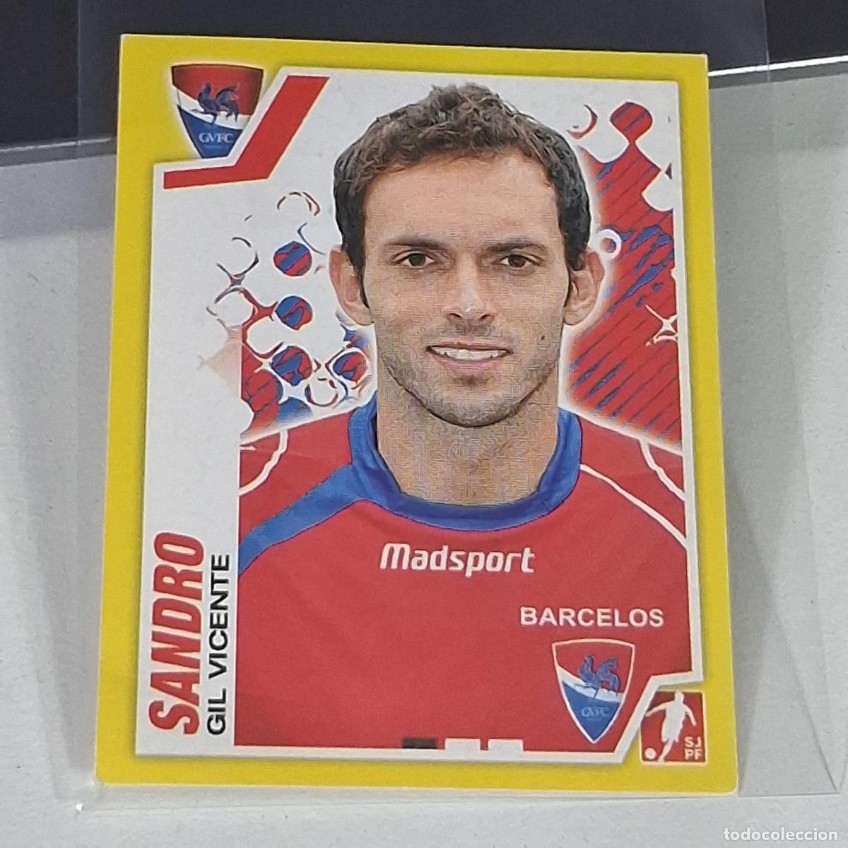 Fu&szlig;ball-Sticker: B54 105 SANDRO GIL VICENTE STICKER CROMO SJPF LIGA NOS PORTUGAL PANINI FUTEBOL 2011-2012 11-12