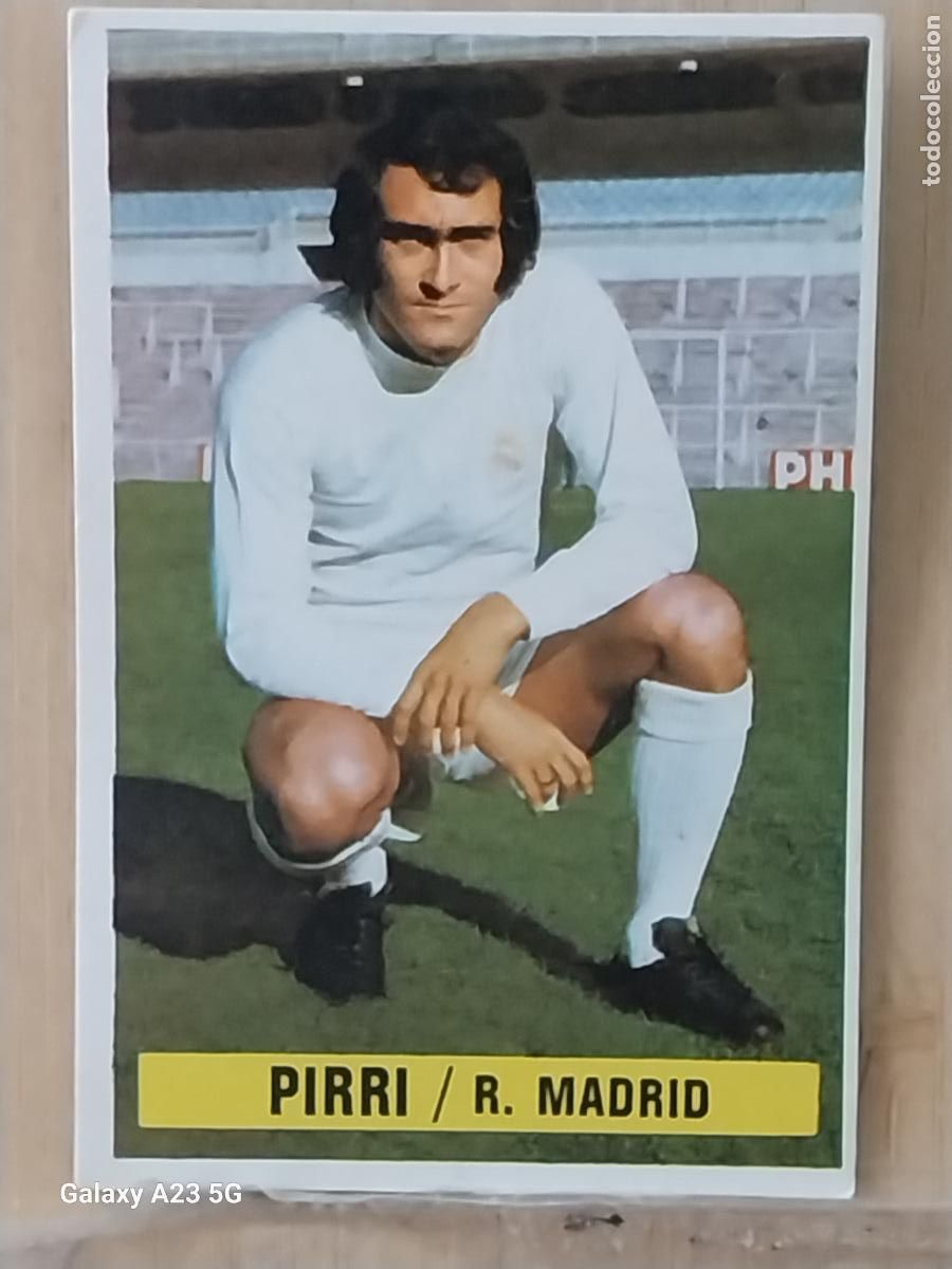 Cromos de Futebol: PIRRI REAL MADRID ****** ED ESTE LIGA 1974 74 75 1975 CROMO ORIGINAL SIN PEGAR NUNCA