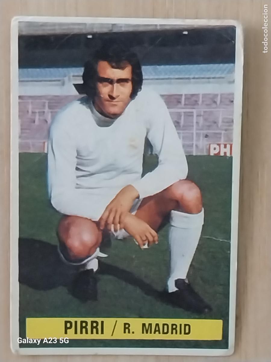 Football Stickers: PIRRI REAL MADRID *** ED ESTE LIGA 1974 74 75 1975 CROMO ORIGINAL SIN PEGAR NUNCA