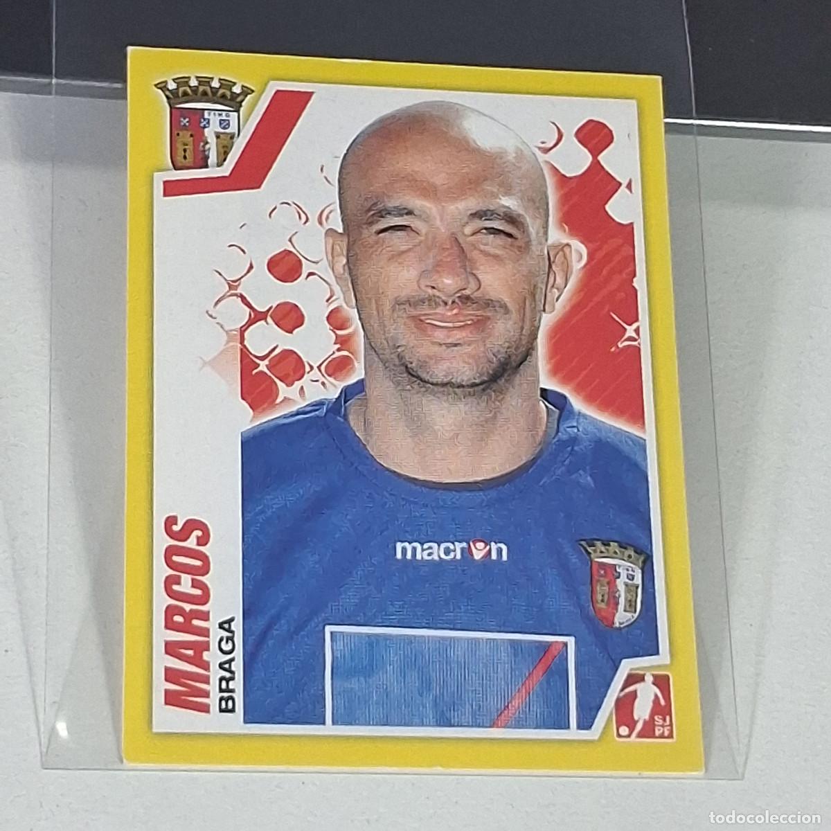 Football Stickers: B54 80 MARCOS BRAGA CROMO STICKER SJPF LIGA NOS PORTUGAL PANINI FUTEBOL 2011-2012 11-12