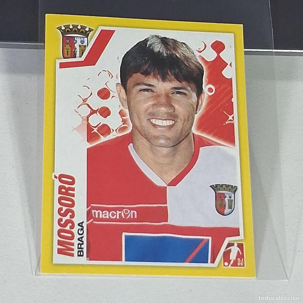 Football Stickers: B54 76 MOSSOR&Oacute; BRAGA CROMO STICKER SJPF LIGA NOS PORTUGAL PANINI FUTEBOL 2011-2012 11-12