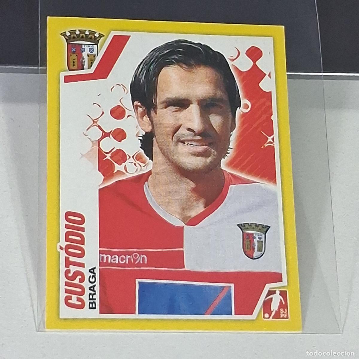 Football Stickers: B54 75 CUST&Oacute;DIO BRAGA CROMO STICKER SJPF LIGA NOS PORTUGAL PANINI FUTEBOL 2011-2012 11-12