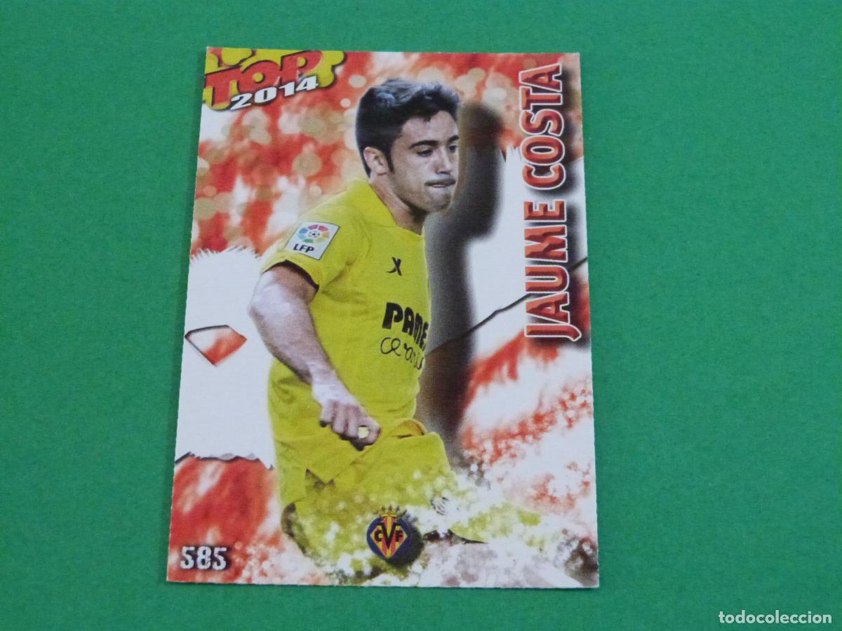 Cromos de f&uacute;tbol: TRADING CARD FUTBOL JAUME COSTA SEVILLA F.C. MATE N&ordm; 585 FICHAS LIGA TOP MUNDICROMO 2013-2014/13-14