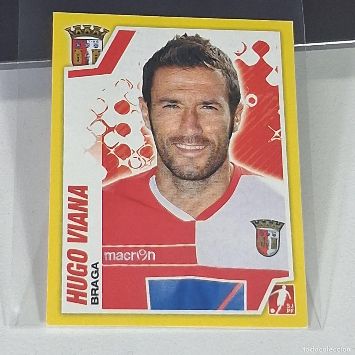 Cromos de f&uacute;tbol: B54 71 HUGO VIANA BRAGA CROMO STICKER SJPF LIGA NOS PORTUGAL PANINI FUTEBOL 2011-2012 11-12
