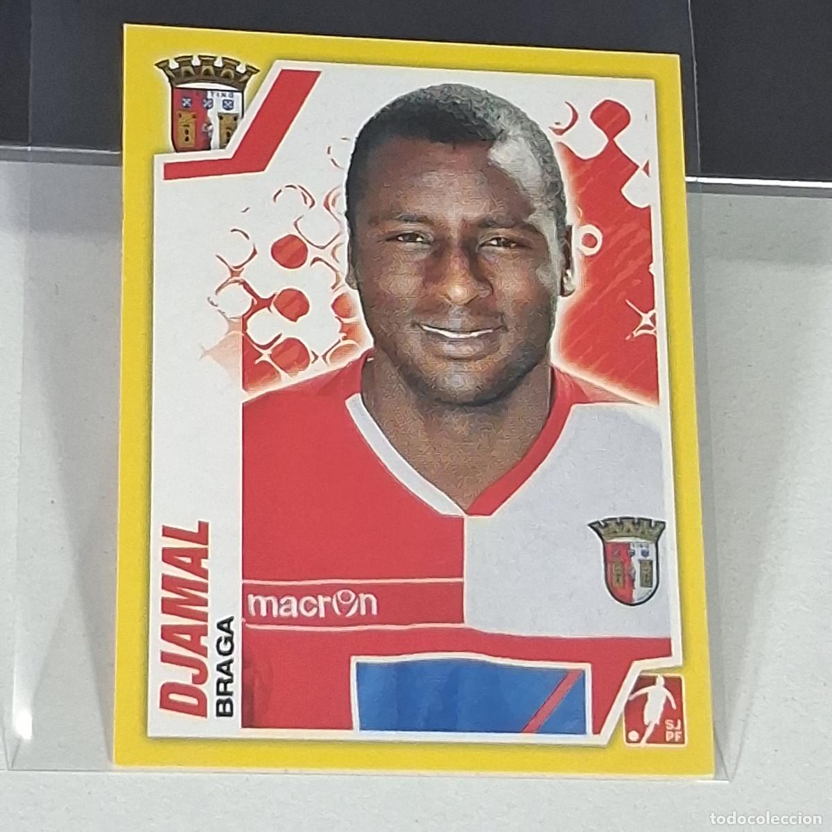 Cromos de f&uacute;tbol: B54 70 DJAMAL BRAGA CROMO STICKER SJPF LIGA NOS PORTUGAL PANINI FUTEBOL 2011-2012 11-12