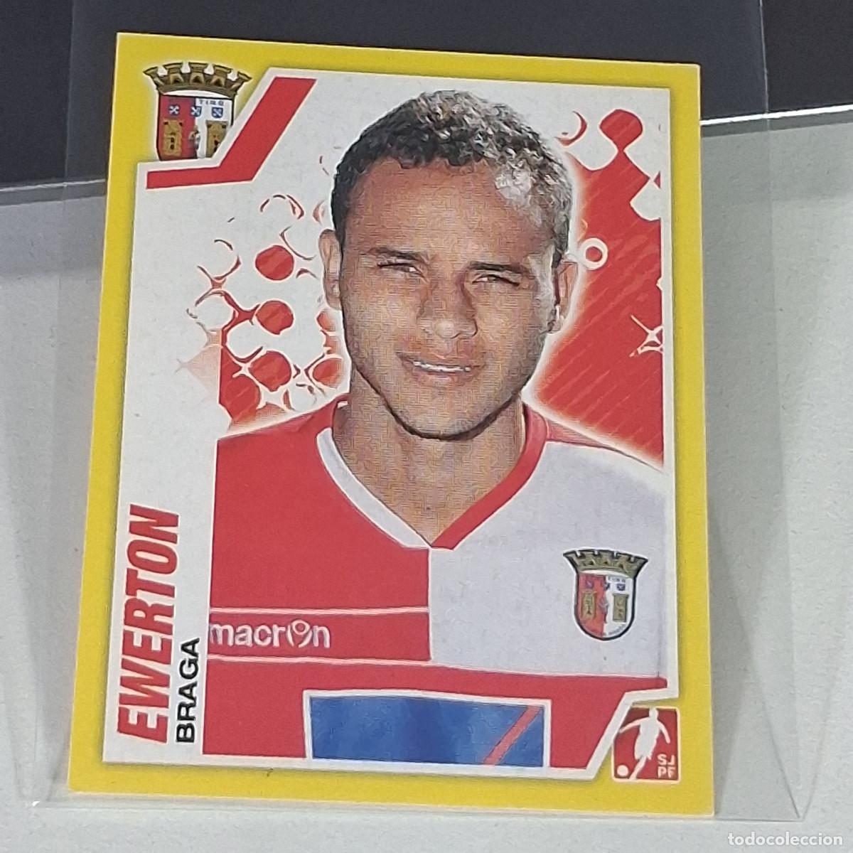 Cromos de f&uacute;tbol: B54 68 EWERTON BRAGA CROMO STICKER SJPF LIGA NOS PORTUGAL PANINI FUTEBOL 2011-2012 11-12