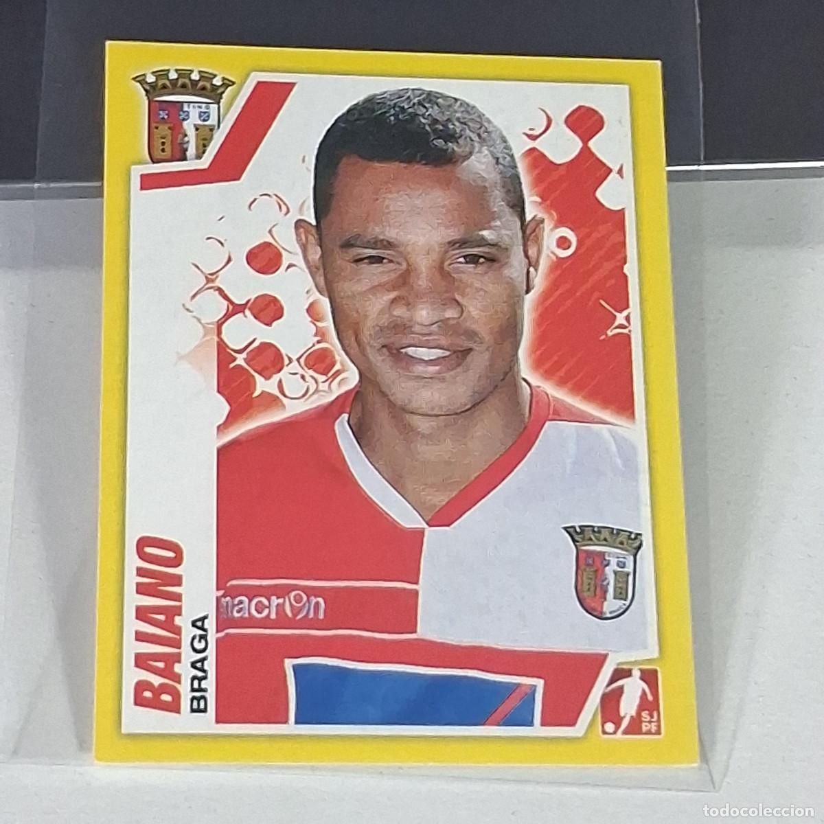 Cromos de f&uacute;tbol: B54 65 BAIANO BRAGA CROMO STICKER SJPF LIGA NOS PORTUGAL PANINI FUTEBOL 2011-2012 11-12