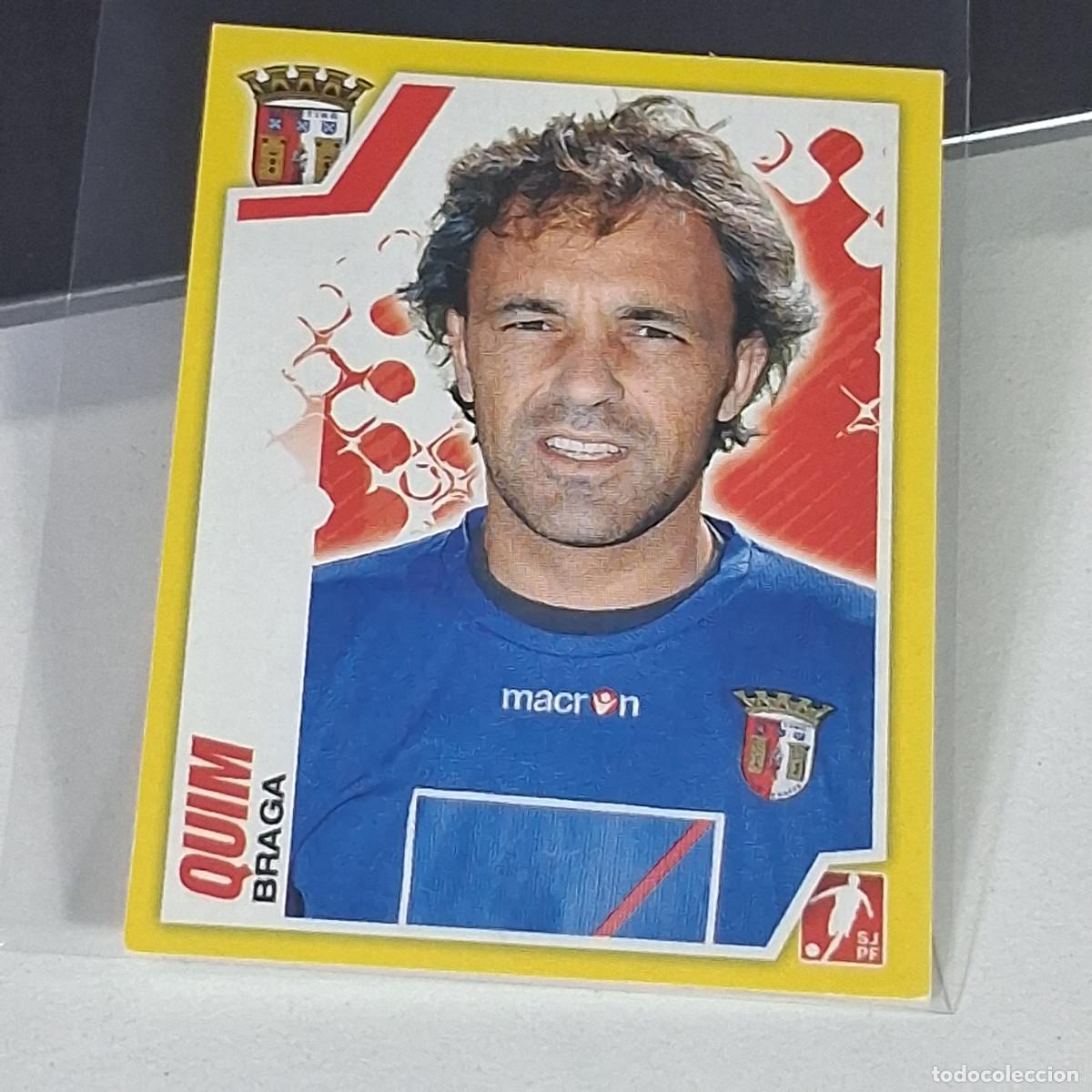 Cromos de f&uacute;tbol: B54 63 QUIM BRAGA CROMO STICKER SJPF LIGA NOS PORTUGAL PANINI FUTEBOL 2011-2012 11-12