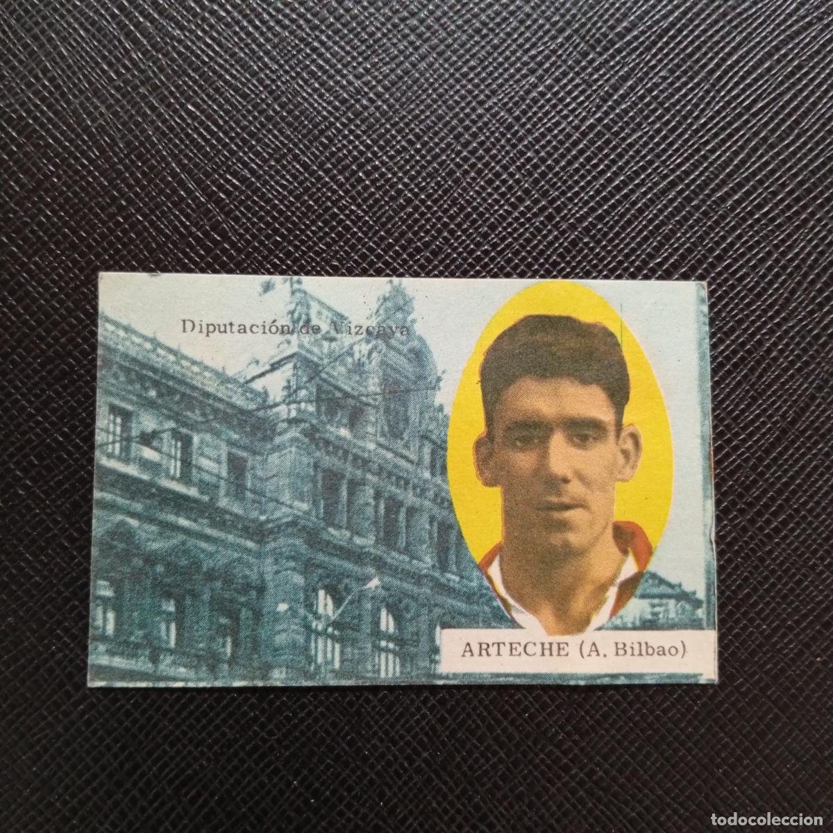 Cromos de f&uacute;tbol: ARTECHE BILBAO FHER 1963 1964 CROMO FUTBOL 63 64 LIGA - DESPEGADO - A171 PG172