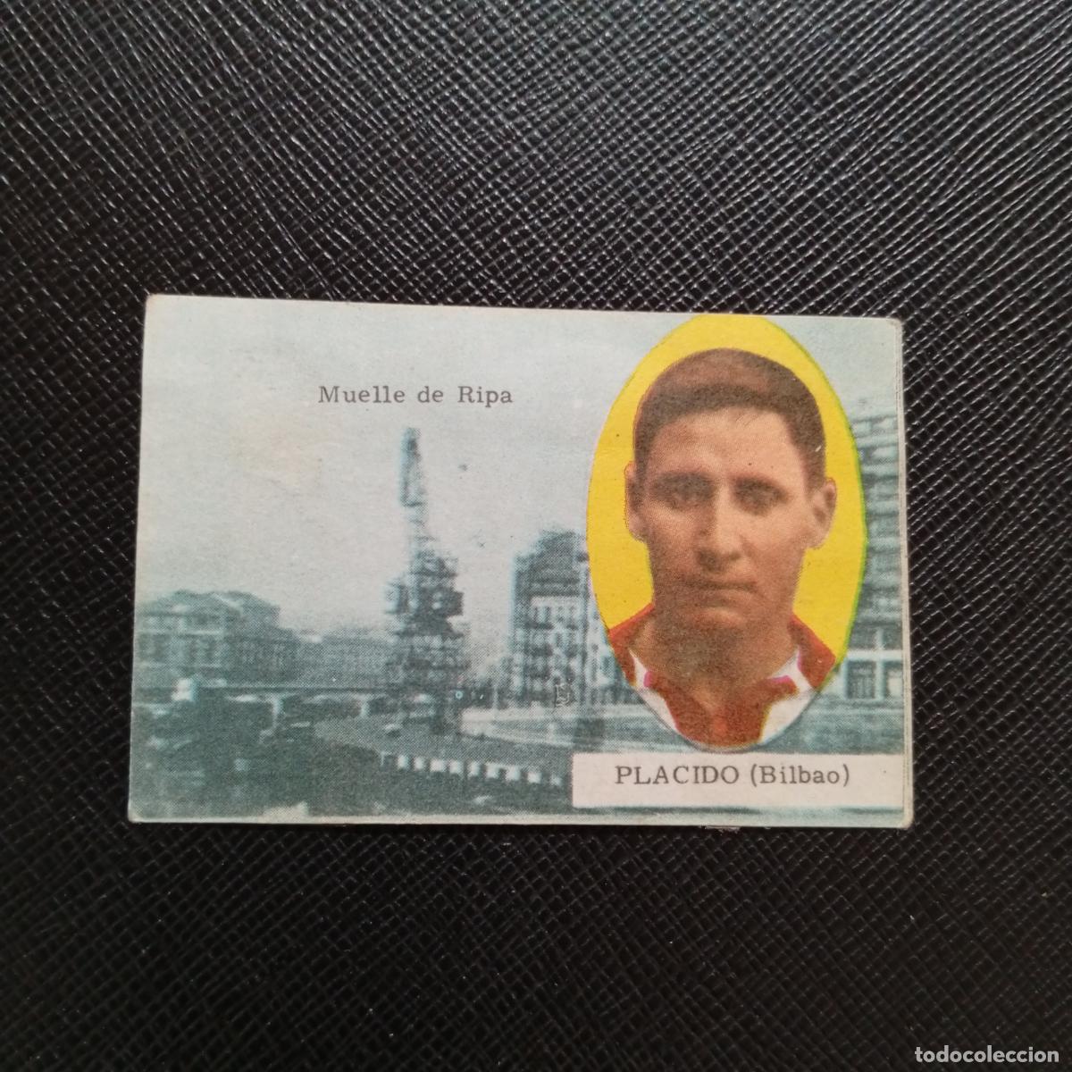 Cromos de f&uacute;tbol: PLACIDO BILBAO FHER 1963 1964 CROMO FUTBOL 63 64 LIGA - DESPEGADO - A171 PG190