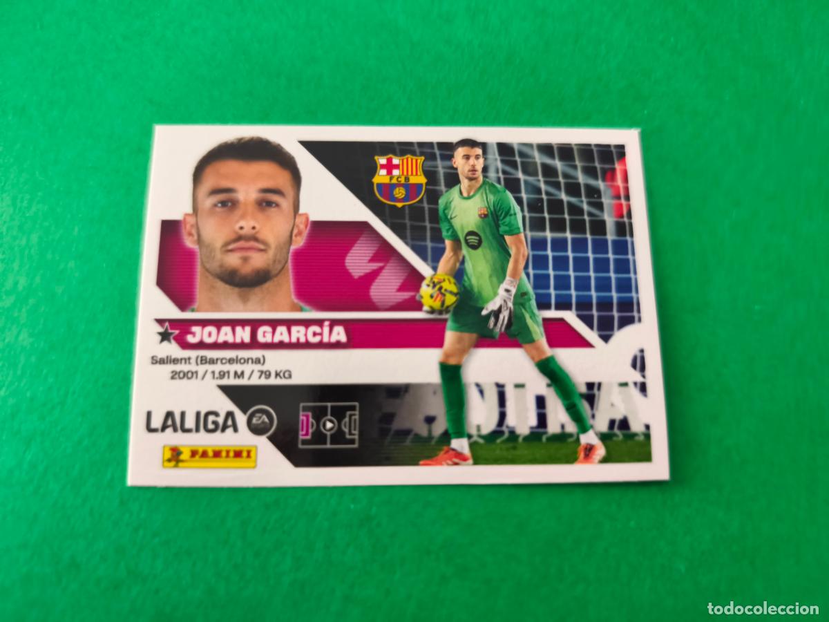 Cromos de f&uacute;tbol: CROMO FUTBOL JOAN GARCIA F.C.BARCELONA SIN PEGAR N&ordm; 3 LIGA ESTE 2026-2027/26-27 PANINI