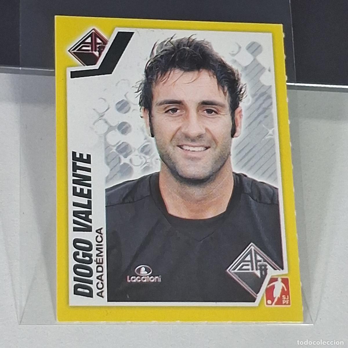 Cromos de f&uacute;tbol: B54 17 DIOGO VALENTE ACADEMICA STICKER CROMO SJPF LIGA NOS PORTUGAL PANINI FUTEBOL 2011-2012 11-12