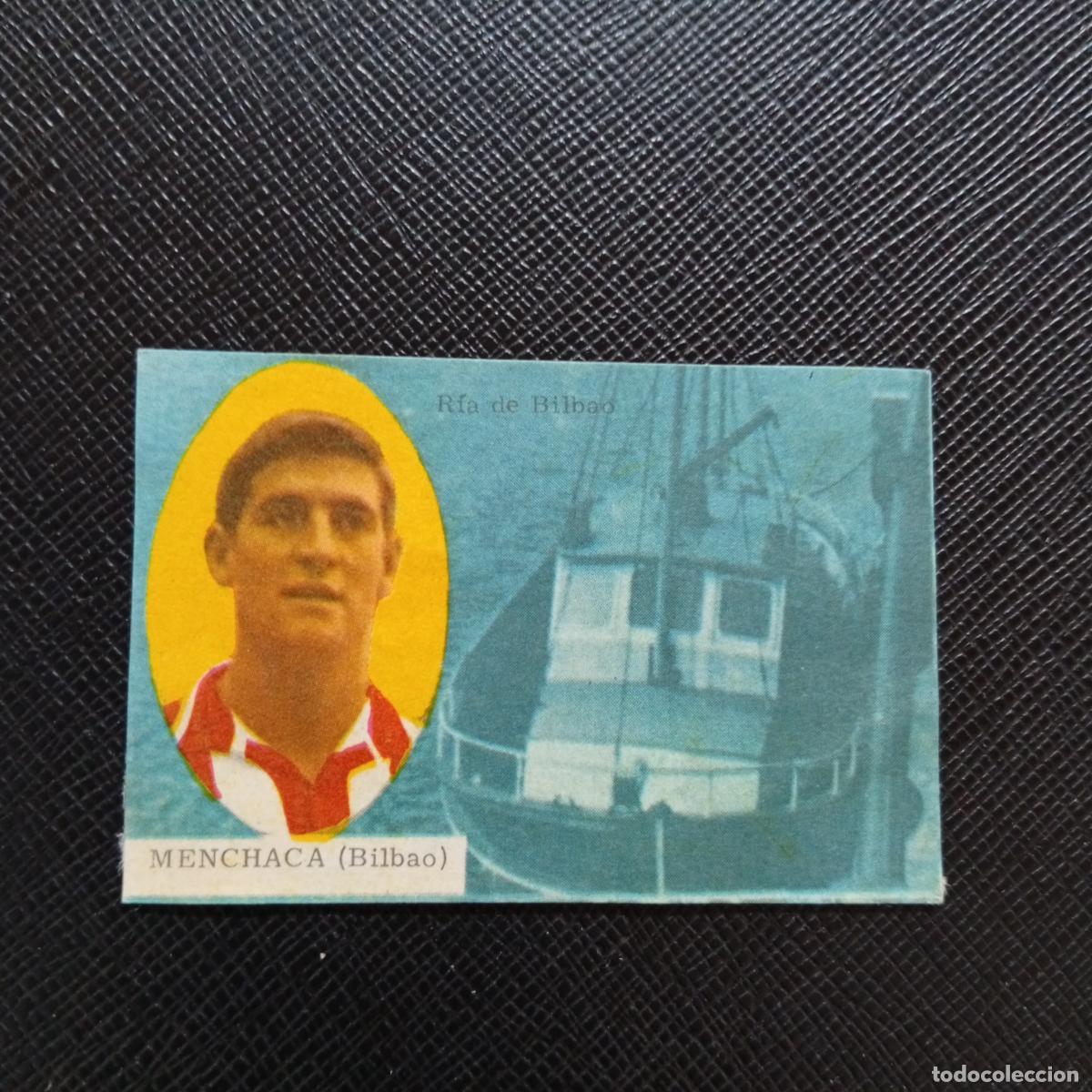Cromos de Futebol: MENCHACA BILBAO FHER 1963 1964 CROMO FUTBOL 63 64 LIGA - DESPEGADO - A171 PG217