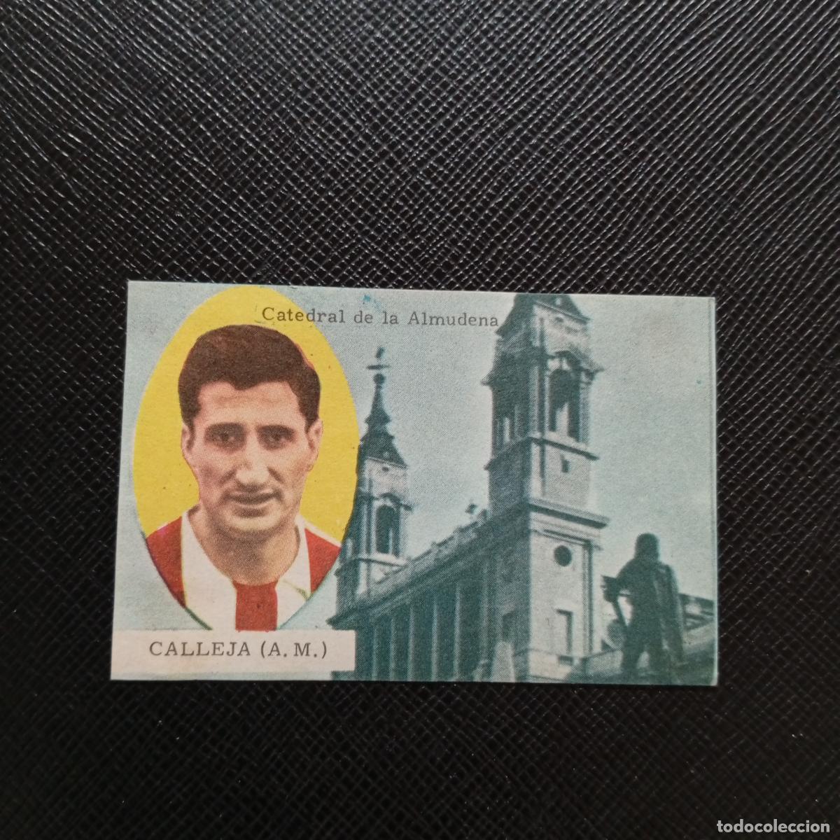 Cromos de f&uacute;tbol: CALLEJA AT MADRID FHER 1963 1964 CROMO FUTBOL 63 64 LIGA - DESPEGADO - A171 PG217