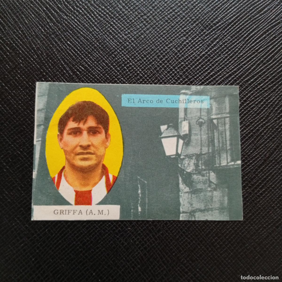 Cromos de f&uacute;tbol: GRIFFA AT MADRID FHER 1963 1964 CROMO FUTBOL 63 64 LIGA - DESPEGADO - A171 PG226