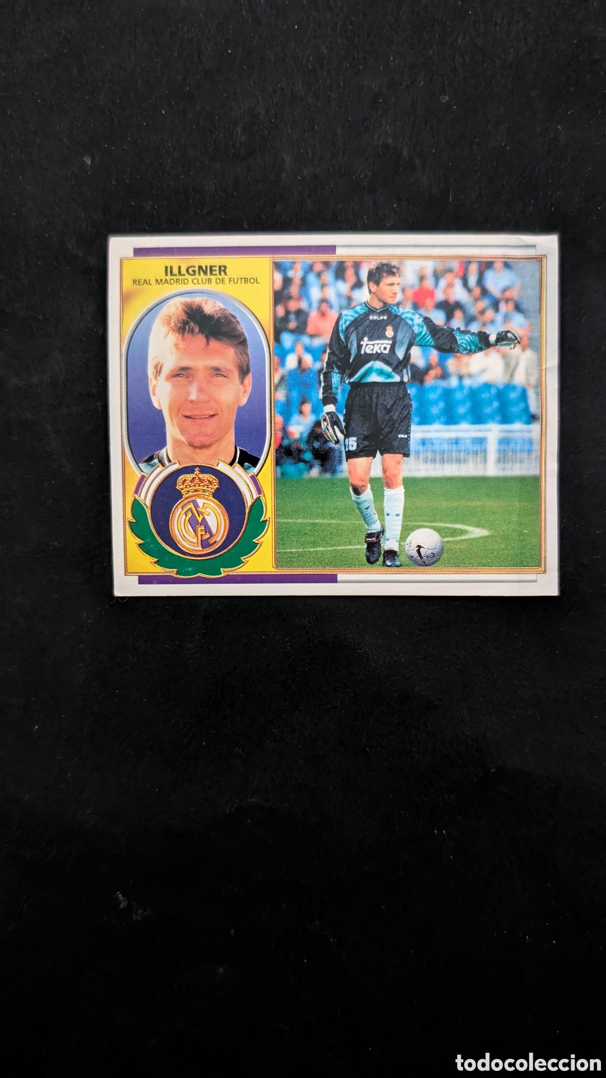 Cromos de f&uacute;tbol: ILLGNER REAL MADRID COLOCA LIGA ESTE 1996/97 96 97 VENTANILLA