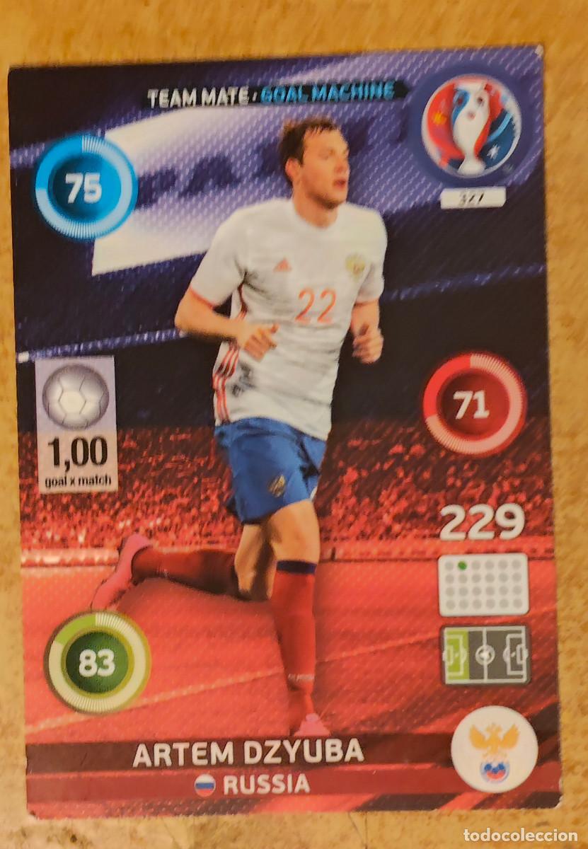 Cromos de f&uacute;tbol: Panini Adrenalyn XL UEFA Euro 2016 Francia - 327 Dzyuba