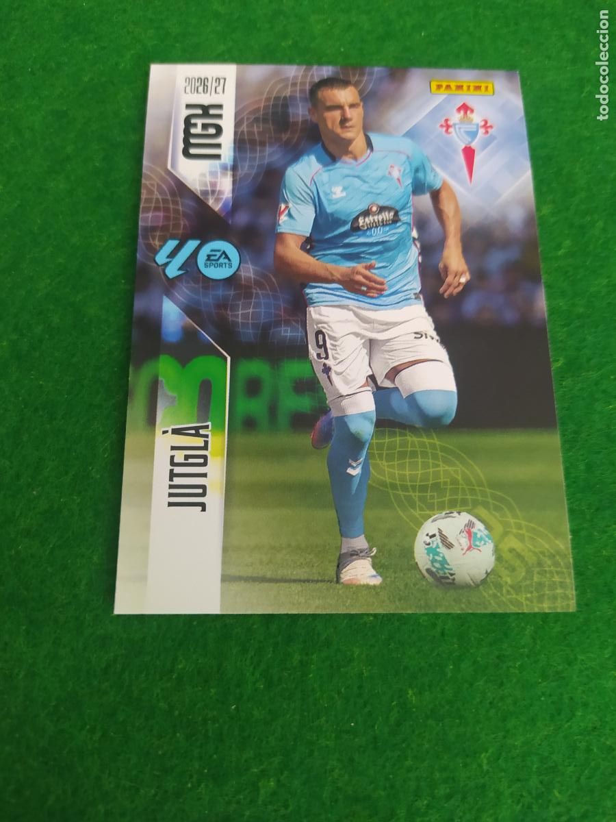 Cromos de f&uacute;tbol: MEGACRACKS 2026 2027 MGK 26 27 NUEVO - CELTA DE VIGO N&ordm; 126 JUTGLA
