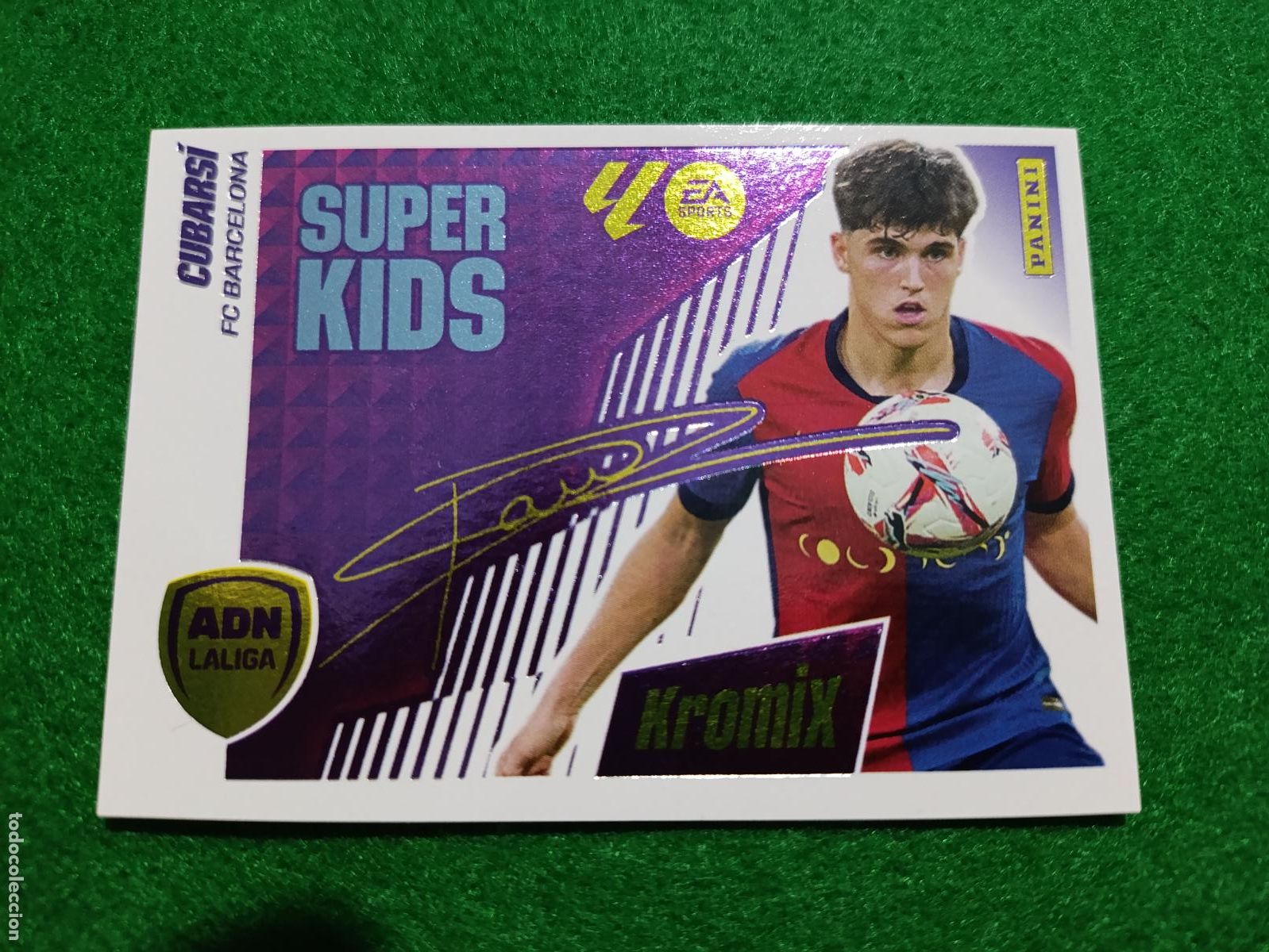 Cromos de f&uacute;tbol: LIGA ESTE 2025 2026 FC BARCELONA KROMIX N&ordm;6 CUBARSI