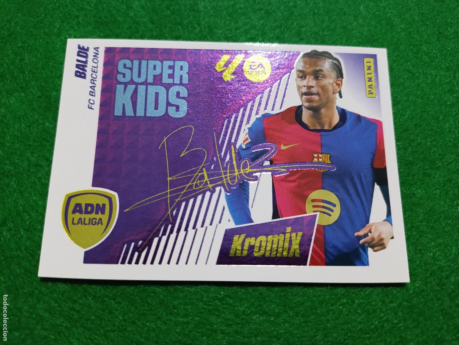 Football Stickers: LIGA ESTE 2025 2026 FC BARCELONA KROMIX N&ordm; 2 BALDE