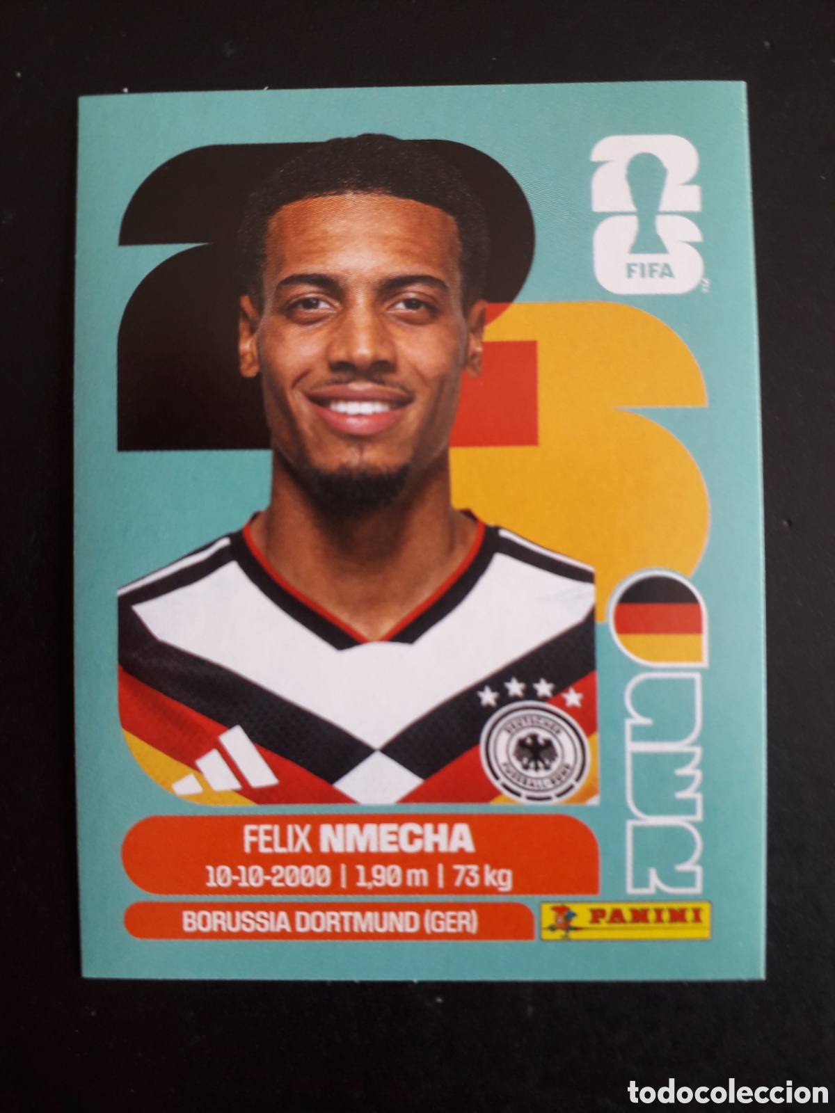 Cromos de f&uacute;tbol: NMECHA ALEMANIA GER 12 MUNDIAL F&Uacute;TBOL 2026 FIFA WORLD CUP PANINI SIN PEGAR PEDIDO M&Iacute;NIMO 3&euro;