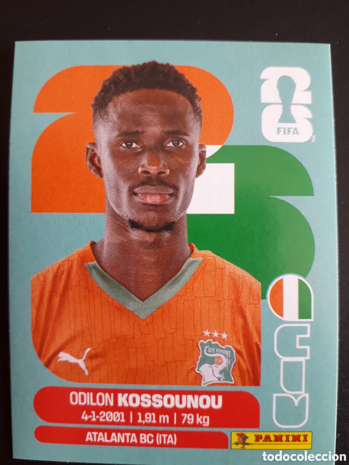 Cromos de f&uacute;tbol: KOSSOUNOU COSTA DE MARFIL CIV 5 MUNDIAL F&Uacute;TBOL 2026 FIFA WORLD CUP PANINI SIN PEGAR PEDIDO M&Iacute;NIMO 3&euro;