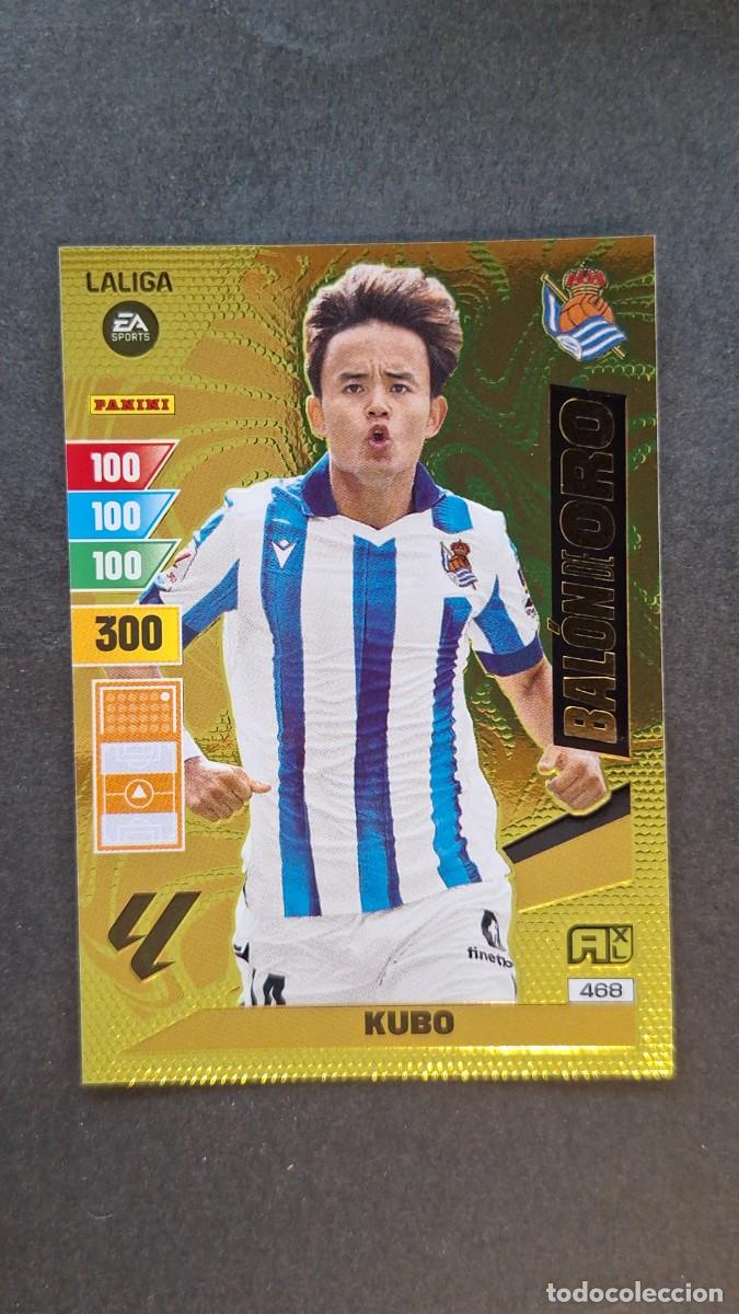 Cromos de f&uacute;tbol: L1 KUBO REAL SOCIEDAD BALON DE ORO 468 ADRENALYN XL LIGA 2023/2024 23 24 PANINI