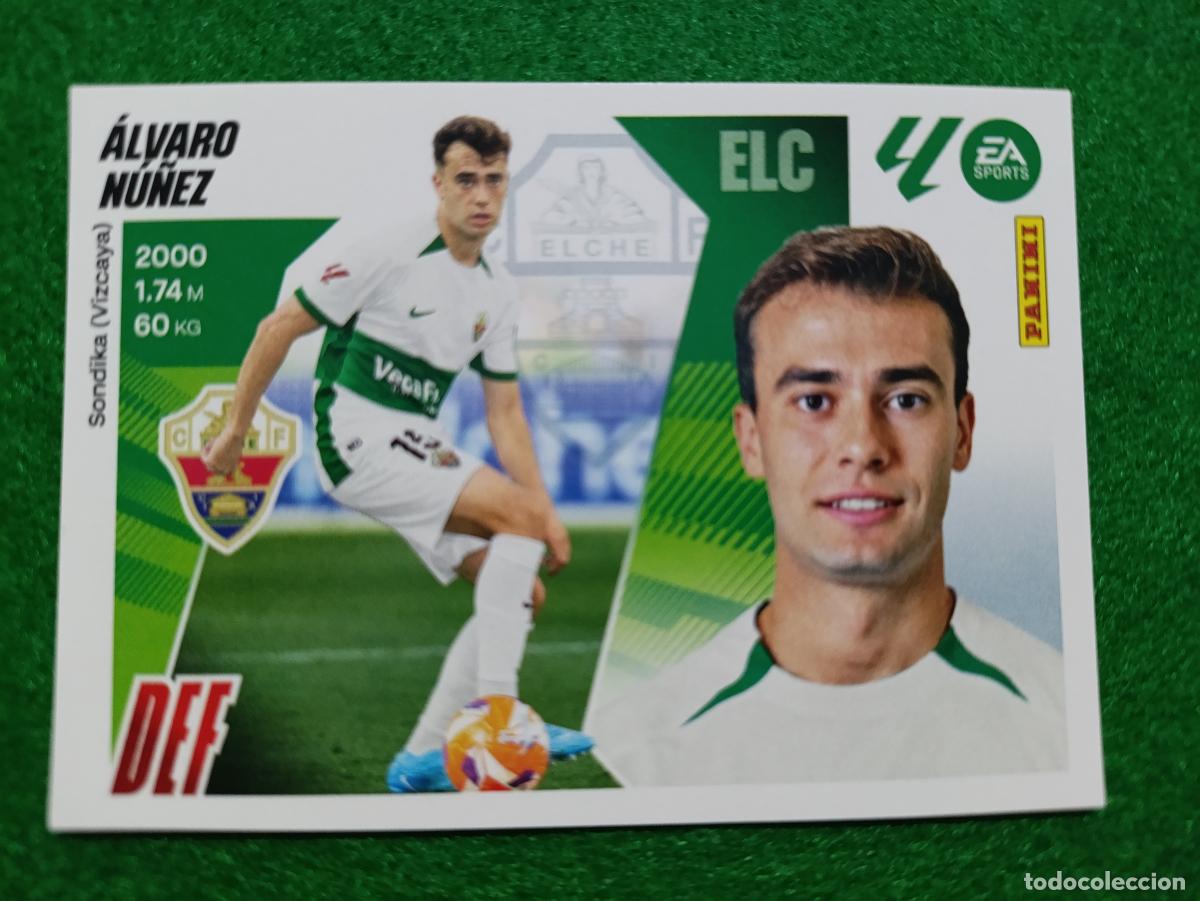 Football Stickers: LIGA ESTE 2025 2026 ELCHE CF N&ordm;5 ALVARO NU&Ntilde;EZ