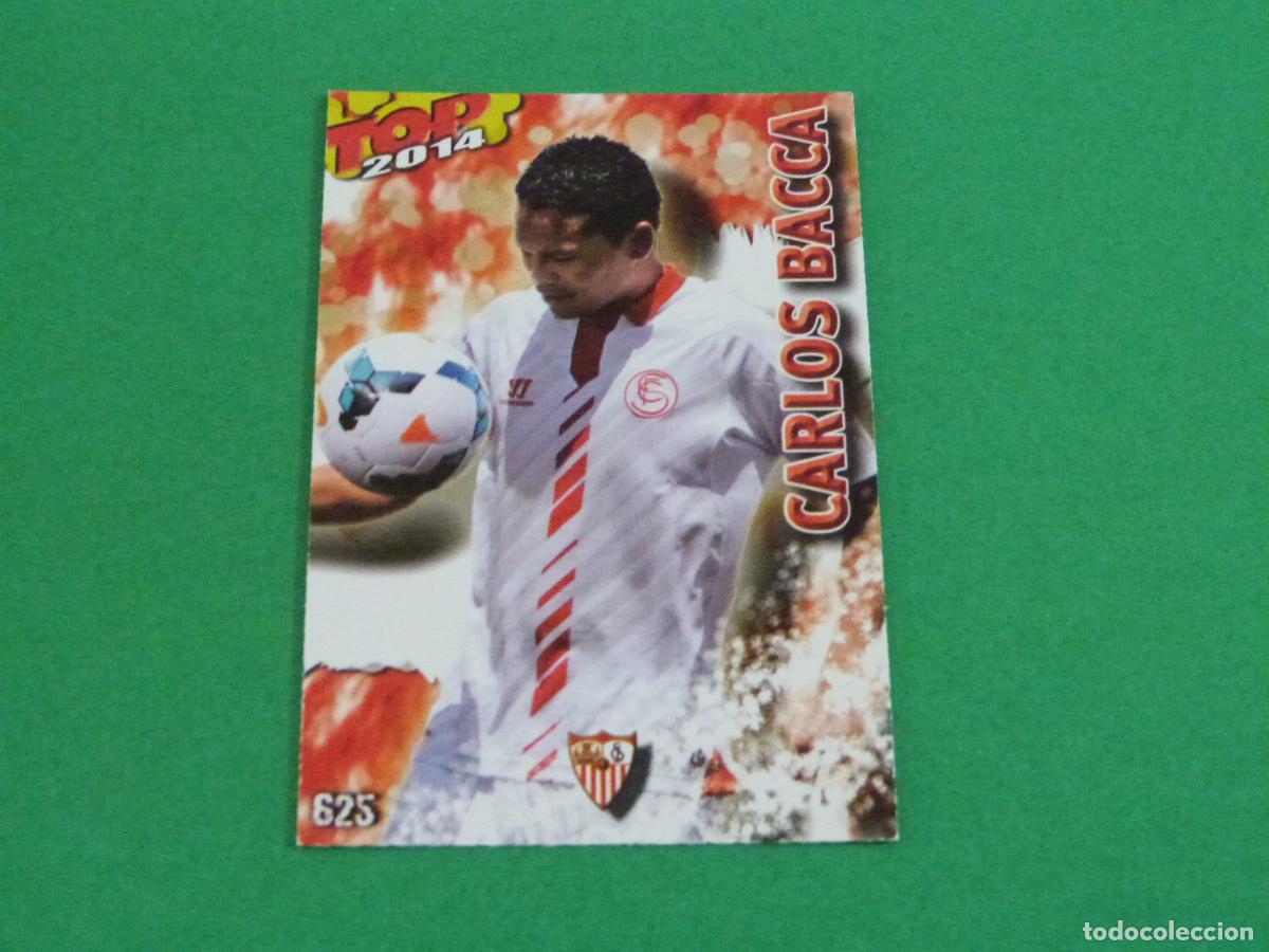 Football Stickers: TRADING CARD FUTBOL CARLOS BACCA SEVILLA FC MATE N&ordm; 625 FICHAS LIGA TOP MUNDICROMO 2013-2014/13-14