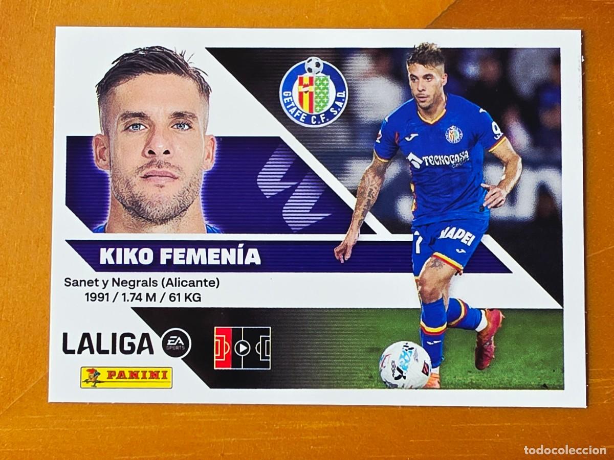 Football Stickers: 5 Kiko Femen&iacute;a, Getafe CF, Panini Ediciones Liga Este 2026 2027 26 27 sin pegar