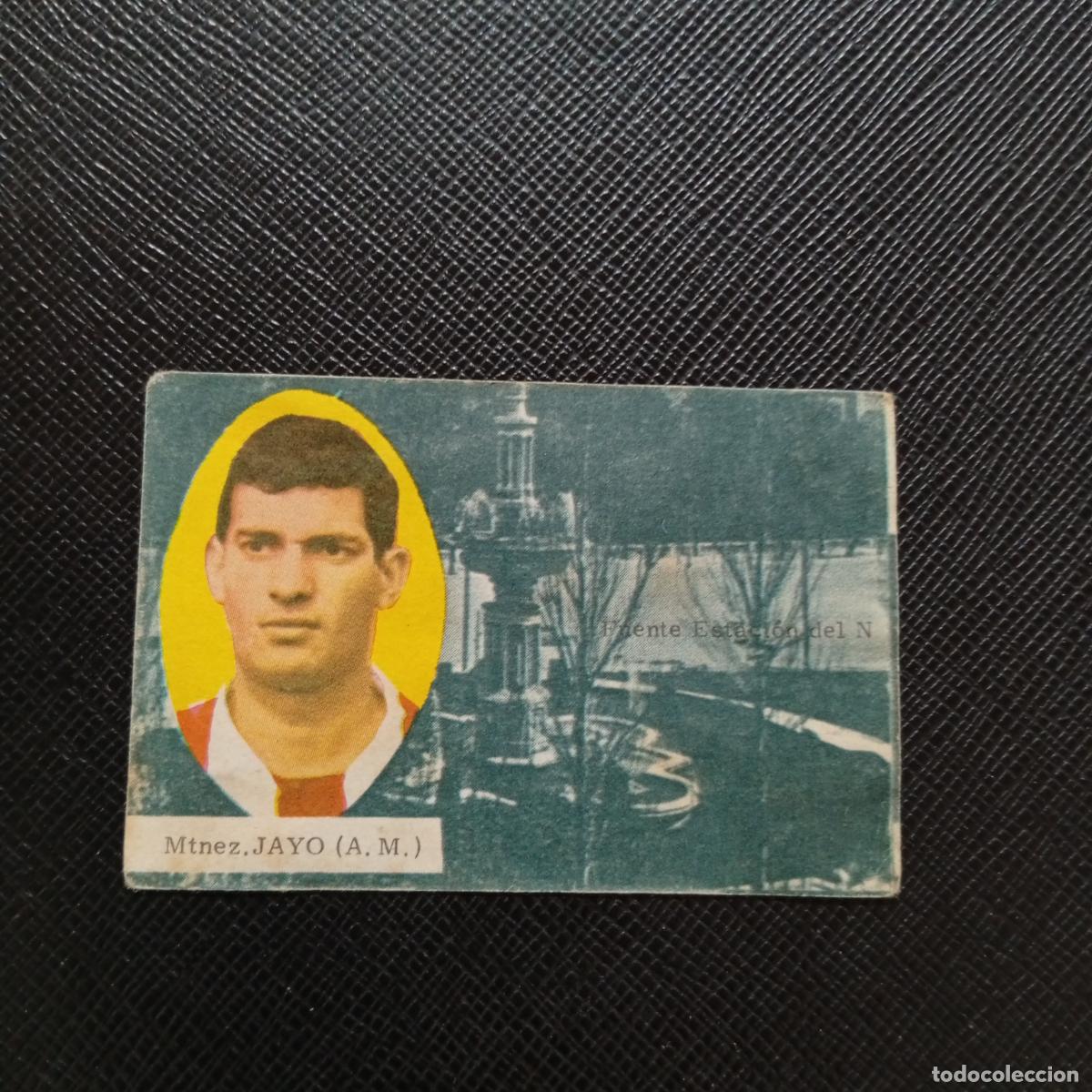 Cromos de f&uacute;tbol: M JAYO AT MADRID FHER 1963 1964 CROMO FUTBOL 63 64 LIGA - DESPEGADO - A171 PG226